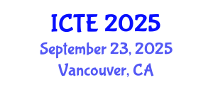 International Conference on Textile Engineering (ICTE) September 23, 2025 - Vancouver, Canada