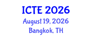International Conference on Textile Engineering (ICTE) August 19, 2026 - Bangkok, Thailand International Conference on Textile Engineering (ICTE) August 19, 2026 - Bangkok, Thailand