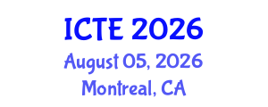 International Conference on Textile Engineering (ICTE) August 05, 2026 - Montreal, Canada International Conference on Textile Engineering (ICTE) August 05, 2026 - Montreal, Canada