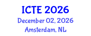 International Conference on Textile Engineering (ICTE) December 02, 2026 - Amsterdam, Netherlands International Conference on Textile Engineering (ICTE) December 02, 2026 - Amsterdam, Netherlands