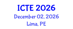 International Conference on Textile Engineering (ICTE) December 02, 2026 - Lima, Peru International Conference on Textile Engineering (ICTE) December 02, 2026 - Lima, Peru