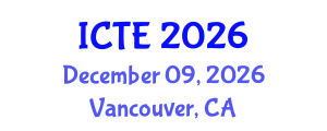 International Conference on Textile Engineering (ICTE) December 09, 2026 - Vancouver, Canada International Conference on Textile Engineering (ICTE) December 09, 2026 - Vancouver, Canada