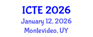 International Conference on Textile Engineering (ICTE) January 12, 2026 - Montevideo, Uruguay International Conference on Textile Engineering (ICTE) January 12, 2026 - Montevideo, Uruguay