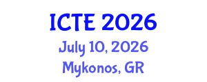 International Conference on Textile Engineering (ICTE) July 10, 2026 - Mykonos, Greece International Conference on Textile Engineering (ICTE) July 10, 2026 - Mykonos, Greece