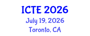 International Conference on Textile Engineering (ICTE) July 19, 2026 - Toronto, Canada International Conference on Textile Engineering (ICTE) July 19, 2026 - Toronto, Canada