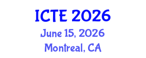 International Conference on Textile Engineering (ICTE) June 15, 2026 - Montreal, Canada International Conference on Textile Engineering (ICTE) June 15, 2026 - Montreal, Canada