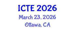 International Conference on Textile Engineering (ICTE) March 23, 2026 - Ottawa, Canada International Conference on Textile Engineering (ICTE) March 23, 2026 - Ottawa, Canada
