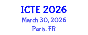 International Conference on Textile Engineering (ICTE) March 30, 2026 - Paris, France International Conference on Textile Engineering (ICTE) March 30, 2026 - Paris, France