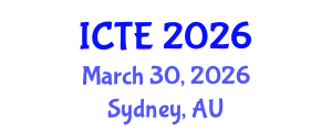International Conference on Textile Engineering (ICTE) March 30, 2026 - Sydney, Australia International Conference on Textile Engineering (ICTE) March 30, 2026 - Sydney, Australia