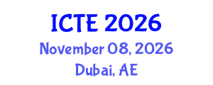 International Conference on Textile Engineering (ICTE) November 08, 2026 - Dubai, United Arab Emirates International Conference on Textile Engineering (ICTE) November 08, 2026 - Dubai, United Arab Emirates