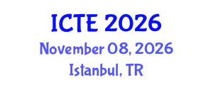 International Conference on Textile Engineering (ICTE) November 08, 2026 - Istanbul, Turkey International Conference on Textile Engineering (ICTE) November 08, 2026 - Istanbul, Turkey