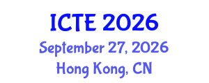 International Conference on Textile Engineering (ICTE) September 27, 2026 - Hong Kong, China International Conference on Textile Engineering (ICTE) September 27, 2026 - Hong Kong, China