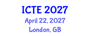 International Conference on Textile Engineering (ICTE) April 22, 2027 - London, United Kingdom International Conference on Textile Engineering (ICTE) April 22, 2027 - London, United Kingdom