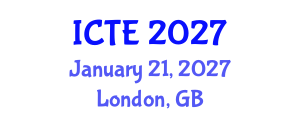 International Conference on Textile Engineering (ICTE) January 21, 2027 - London, United Kingdom International Conference on Textile Engineering (ICTE) January 21, 2027 - London, United Kingdom