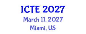 International Conference on Textile Engineering (ICTE) March 11, 2027 - Miami, United States International Conference on Textile Engineering (ICTE) March 11, 2027 - Miami, United States