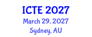 International Conference on Textile Engineering (ICTE) March 29, 2027 - Sydney, Australia International Conference on Textile Engineering (ICTE) March 29, 2027 - Sydney, Australia