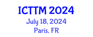 International Conference on Textile Technology and Materials (ICTTM) July 18, 2024 - Paris, France