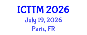 International Conference on Textile Technology and Materials (ICTTM) July 19, 2026 - Paris, France