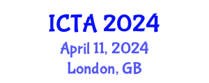 International Conference on Textiles and Apparel (ICTA) April 11, 2024 - London, United Kingdom