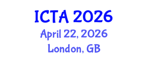 International Conference on Textiles and Apparel (ICTA) April 22, 2026 - London, United Kingdom