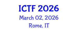 International Conference on Textiles and Fashion (ICTF) March 02, 2026 - Rome, Italy International Conference on Textiles and Fashion (ICTF) March 02, 2026 - Rome, Italy