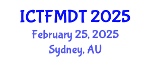 International Conference on Textiles and Fashion: Materials, Design and Technology (ICTFMDT) February 25, 2025 - Sydney, Australia