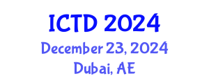 International Conference on Theatre and Drama (ICTD) December 23, 2024 - Dubai, United Arab Emirates