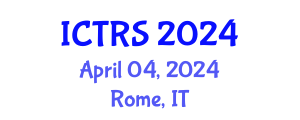 International Conference on Theology and Religious Studies (ICTRS) April 04, 2024 - Rome, Italy