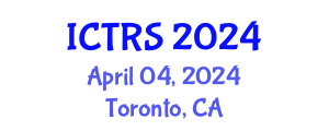 International Conference on Theology and Religious Studies (ICTRS) April 04, 2024 - Toronto, Canada