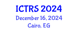 International Conference on Theology and Religious Studies (ICTRS) December 16, 2024 - Cairo, Egypt