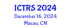 International Conference on Theology and Religious Studies (ICTRS) December 16, 2024 - Macau, China