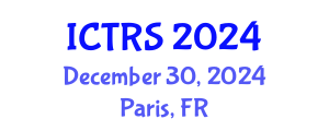 International Conference on Theology and Religious Studies (ICTRS) December 30, 2024 - Paris, France