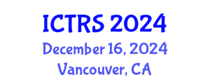 International Conference on Theology and Religious Studies (ICTRS) December 16, 2024 - Vancouver, Canada