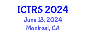 International Conference on Theology and Religious Studies (ICTRS) June 13, 2024 - Montreal, Canada