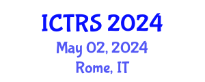 International Conference on Theology and Religious Studies (ICTRS) May 02, 2024 - Rome, Italy