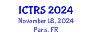 International Conference on Theology and Religious Studies (ICTRS) November 18, 2024 - Paris, France