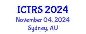 International Conference on Theology and Religious Studies (ICTRS) November 04, 2024 - Sydney, Australia