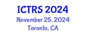 International Conference on Theology and Religious Studies (ICTRS) November 25, 2024 - Toronto, Canada