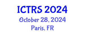 International Conference on Theology and Religious Studies (ICTRS) October 28, 2024 - Paris, France