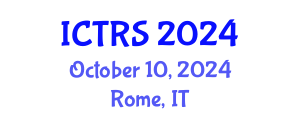 International Conference on Theology and Religious Studies (ICTRS) October 10, 2024 - Rome, Italy