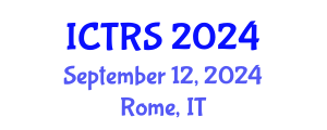 International Conference on Theology and Religious Studies (ICTRS) September 12, 2024 - Rome, Italy