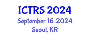 International Conference on Theology and Religious Studies (ICTRS) September 16, 2024 - Seoul, Republic of Korea