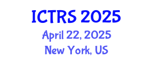 International Conference on Theology and Religious Studies (ICTRS) April 22, 2025 - New York, United States