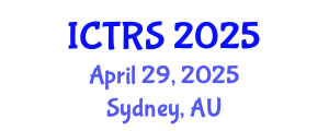 International Conference on Theology and Religious Studies (ICTRS) April 29, 2025 - Sydney, Australia