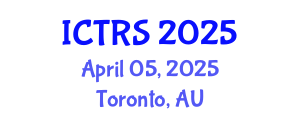 International Conference on Theology and Religious Studies (ICTRS) April 05, 2025 - Toronto, Australia