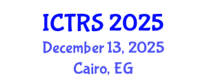 International Conference on Theology and Religious Studies (ICTRS) December 13, 2025 - Cairo, Egypt