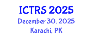 International Conference on Theology and Religious Studies (ICTRS) December 30, 2025 - Karachi, Pakistan