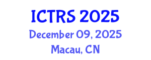 International Conference on Theology and Religious Studies (ICTRS) December 09, 2025 - Macau, China
