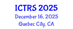 International Conference on Theology and Religious Studies (ICTRS) December 16, 2025 - Quebec City, Canada
