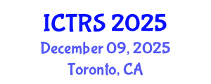 International Conference on Theology and Religious Studies (ICTRS) December 09, 2025 - Toronto, Canada